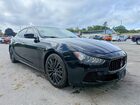 2016 Maserati Ghibli S/q4 Black vin: ZAM57RTA1G1176310