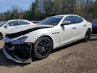 2017 Maserati Ghibli S White vin: ZAM57RTLXH1198857