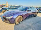 2016 Maserati Ghibli Синий vin: ZAM57XSA3G1173785