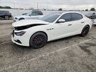 2017 Maserati Ghibli White vin: ZAM57XSA3H1251452