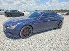 2018 Maserati Ghibli S Blue vin: ZAM57YSS4J1281516