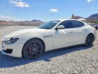 2018 Maserati Ghibli S White vin: ZAM57YTA7J1292533