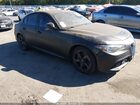 2018 Alfa Romeo Giulia Awd Black vin: ZARFAEDN8J7589422