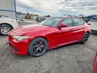 2018 Alfa Romeo Giulia Ti Q4 Red vin: ZARFAEEN4J7580652