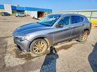 2018 Alfa Romeo Stelvio Ti Silver vin: ZASFAKBNXJ7B71902