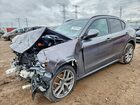 2018 Alfa Romeo Stelvio Ti Sport Gray vin: ZASFAKNN3J7B68965