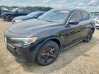 2019 Alfa Romeo Stelvio Черный vin: ZASPAKAN4K7C70562