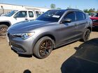 2019 Alfa Romeo Stelvio Ti Gray vin: ZASPAKBN1K7C42846