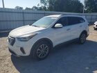 2017 Hyundai Santa Fe Se White vin: KM8SMDHF3HU208175