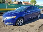 2016 Ford Fusion Se Blue vin: 3FA6P0T96GR290633