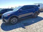 2017 Hyundai Santa Fe Se Blue vin: KM8SMDHF2HU179266