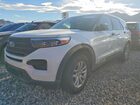 2021 Ford Explorer White vin: 1FMSK7BH1MGA95725