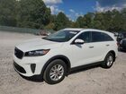 2020 Kia Sorento Lx White vin: 5XYPG4A39LG706196