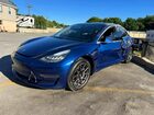 2020 Tesla Model 3 Blue vin: 5YJ3E1EB1LF617668