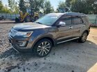 2017 Ford Explorer Platinum Gray vin: 1FM5K8HT0HGC45649