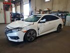 2016 Honda Civic Exl White vin: 19XFC1F75GE014957