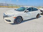 2016 Honda Civic Lx White vin: 19XFC2F50GE021156