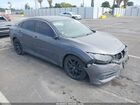 2016 Honda Civic Lx Gray vin: 19XFC2F59GE242299