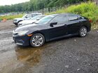 2016 Honda Civic Lx Black vin: 19XFC2F5XGE212079