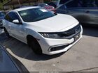 2019 Honda Civic Lx Белый vin: 19XFC2F68KE005465