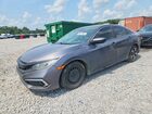 2019 Honda Civic Lx Gray vin: 19XFC2F68KE020645