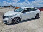 2019 Honda Civic Lx White vin: 19XFC2F68KE036988