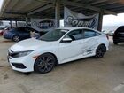2019 Honda Civic Sport White vin: 19XFC2F83KE008663