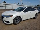 2019 Honda Insight Touring White vin: 19XZE4F96KE018762