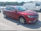 2016 Chrysler 200 Limited Burgundy vin: 1C3CCCAB1GN166583