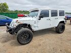 2017 Jeep Wrangler Unlimited Sahara White vin: 1C4BJWEG0HL510096
