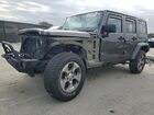 2016 Jeep Wrangler Unlimited Sahara Black vin: 1C4BJWEG7GL340060