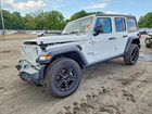 2018 Jeep Wrangler Unlimited Sport White vin: 1C4HJXDG7JW296701