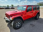 2022 Jeep Wrangler Unlimited Rubicon Красный vin: 1C4HJXFG2NW213887