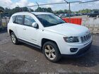 2016 Jeep Compass Latitude White vin: 1C4NJDEB4GD712941