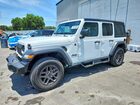 2024 Jeep Wrangler Sport White vin: 1C4PJXDG4RW258737
