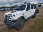 2024 Jeep Wrangler White vin: 1C4PJXEN7RW137066