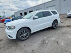2018 Dodge Durango Gt White vin: 1C4RDJDG9JC282373