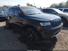 2018 Jeep Grand Cherokee Overland 4x4 Black vin: 1C4RJFCG3JC437376
