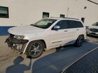 2019 Jeep Grand Cherokee Overland White vin: 1C4RJFCG7KC621043