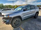 2019 Jeep Grand Cherokee Trailhawk Silver vin: 1C4RJFLG9KC558026