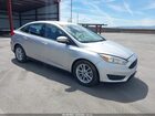 2018 Ford Focus Se Silver vin: 1FADP3F21JL328881