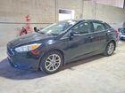 2018 Ford Focus Se Black vin: 1FADP3F29JL211341