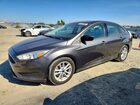 2018 Ford Focus Se Серый vin: 1FADP3F2XJL261097