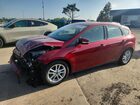 2016 Ford Focus Se Red vin: 1FADP3K27GL359308