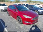 2016 Ford Focus Se Red vin: 1FADP3K28GL254289