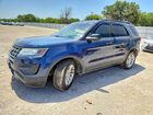 2017 Ford Explorer Blue vin: 1FM5K7B86HGA99031