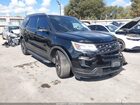 2018 Ford Explorer Xlt Black vin: 1FM5K7D81JGC13956