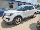 2019 Ford Explorer Xlt White vin: 1FM5K7D87KGB07352