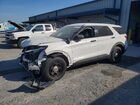 2022 Ford Explorer Police Interceptor White vin: 1FM5K8AB2NGA29038