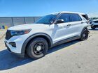 2021 Ford Explorer White vin: 1FM5K8AB4MGA46874